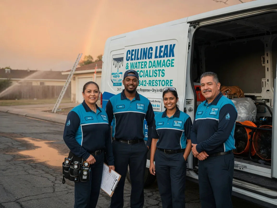 Ceiling Leak Cleanup company in Fork, SC