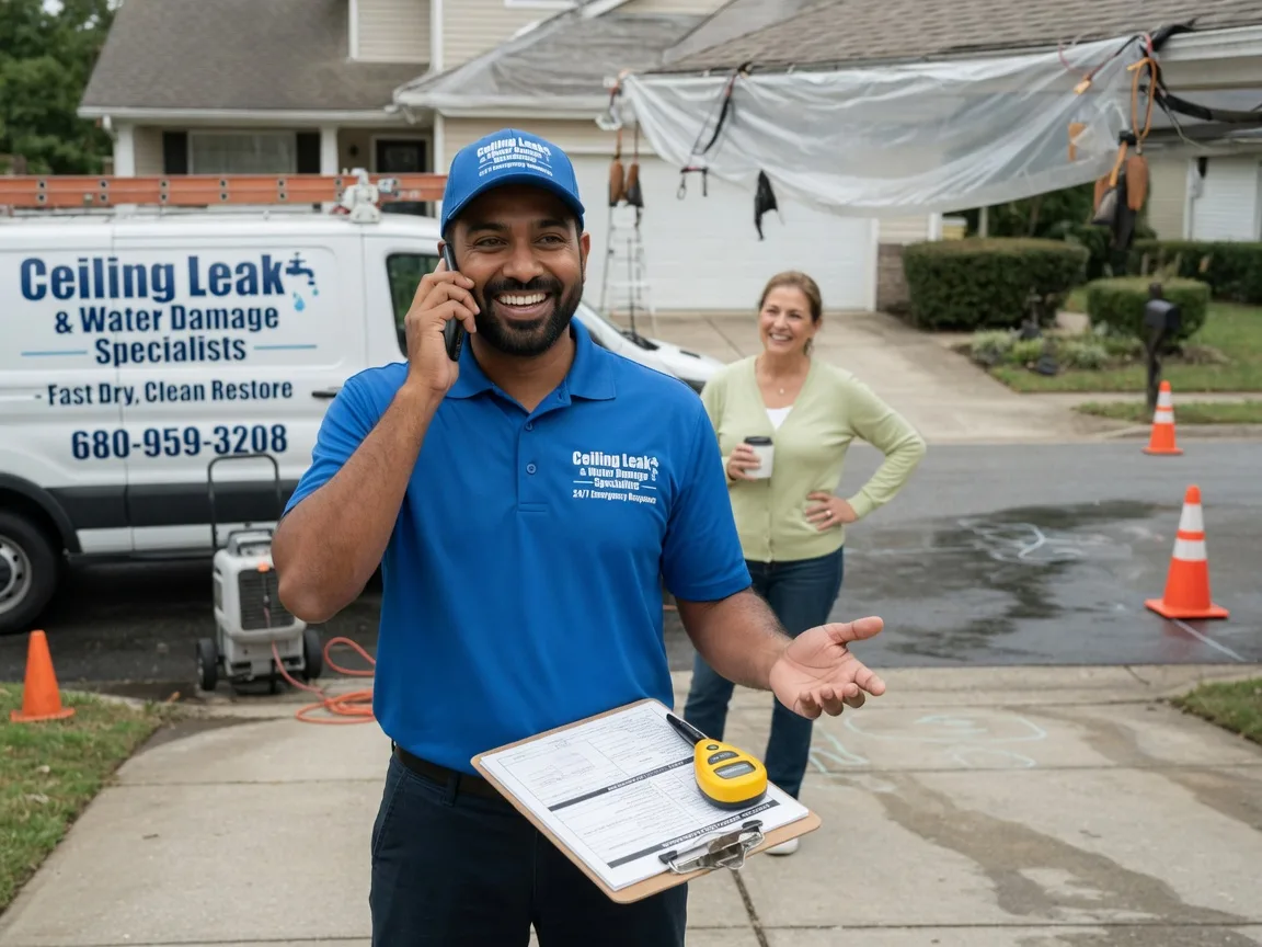 Ceiling Leak Cleanup Fork, SC FAQs